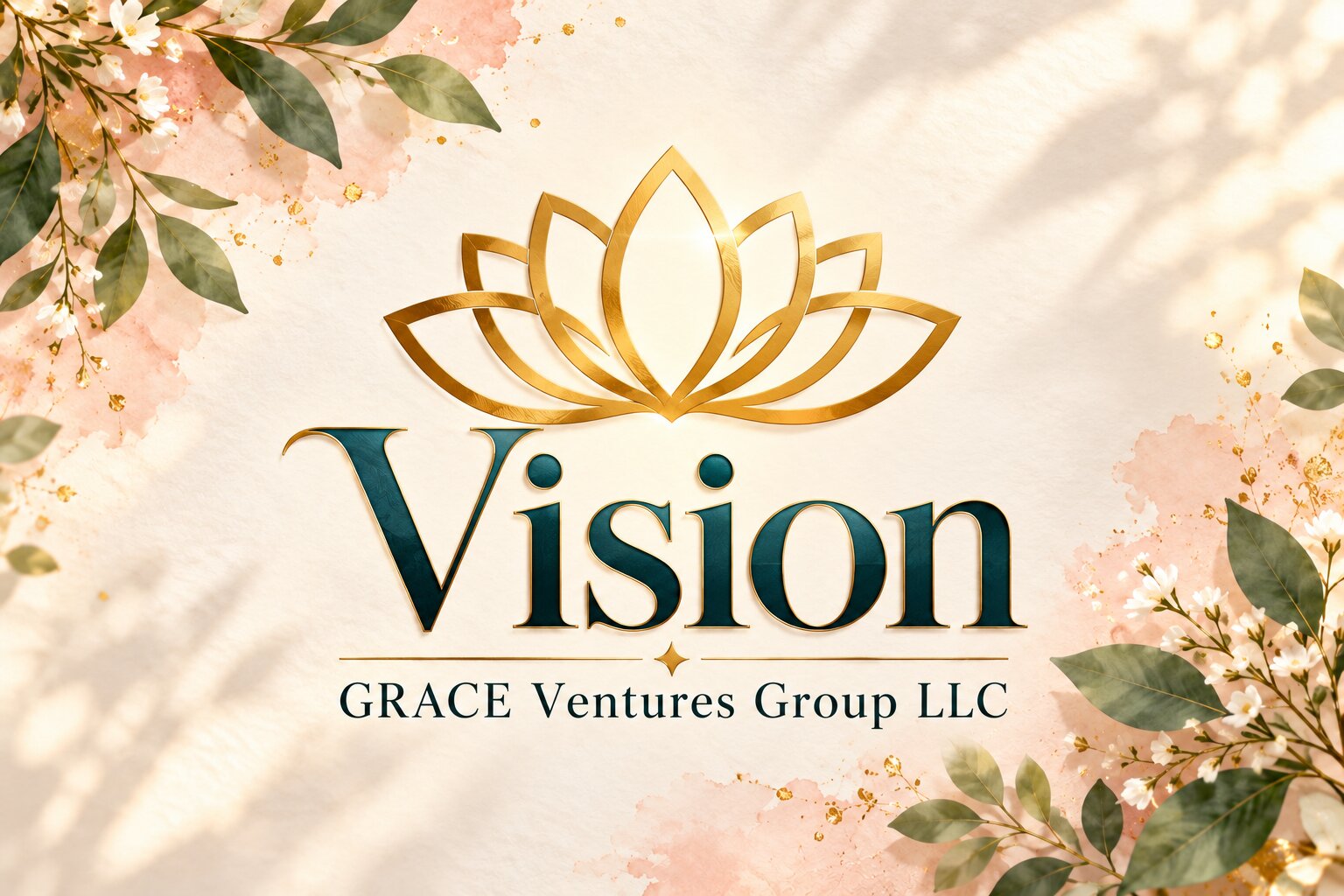 GRACE Vision artwork with a gold lotus emblem